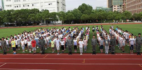 军训“誓师大会”